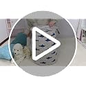 FANKANG Foldable Nursery Storage Bin - Waterproof Organizer for Kids