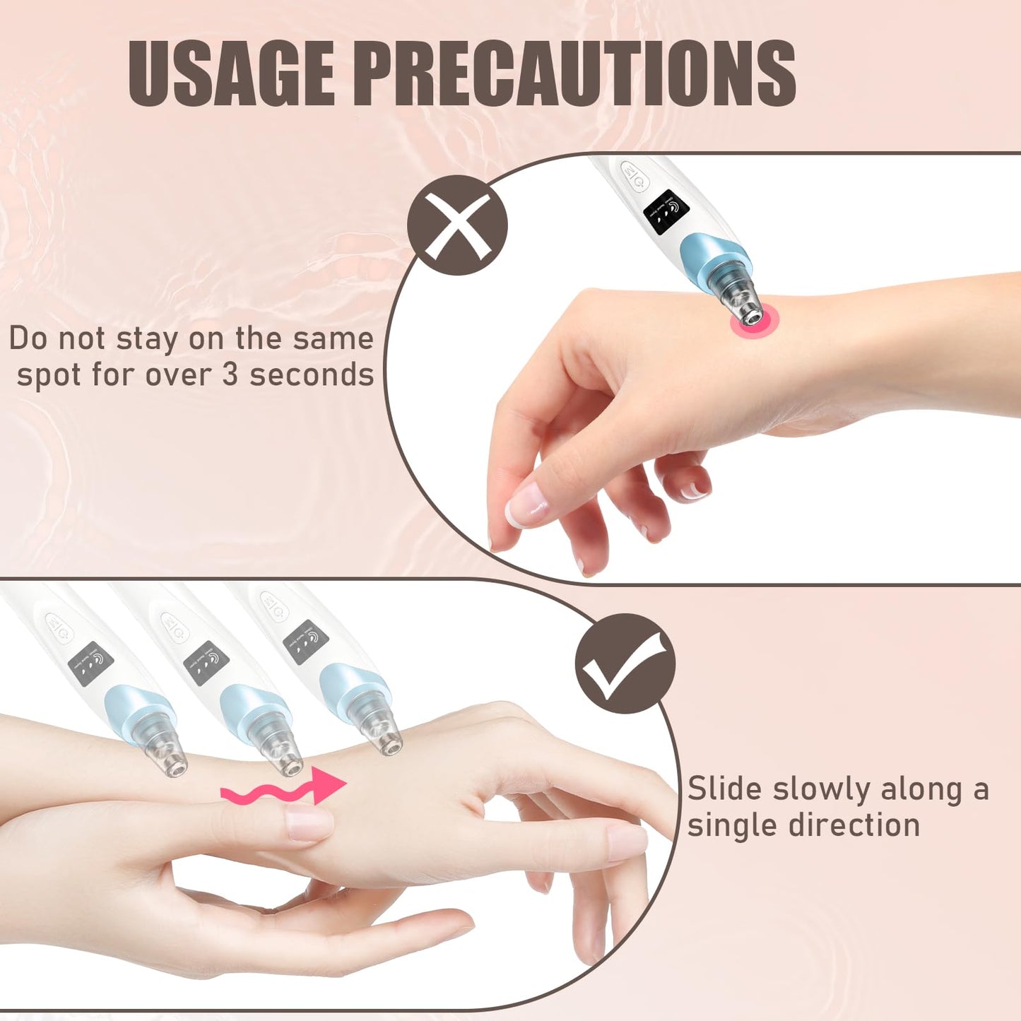 2026 Blackhead Remover Pore Vacuum,Facial Pore Cleaner-5 Suction Power,5 Probes,USB Rechargeable Blackhead Vacuum Kit Electric Pore Vacuum Tool for Adult