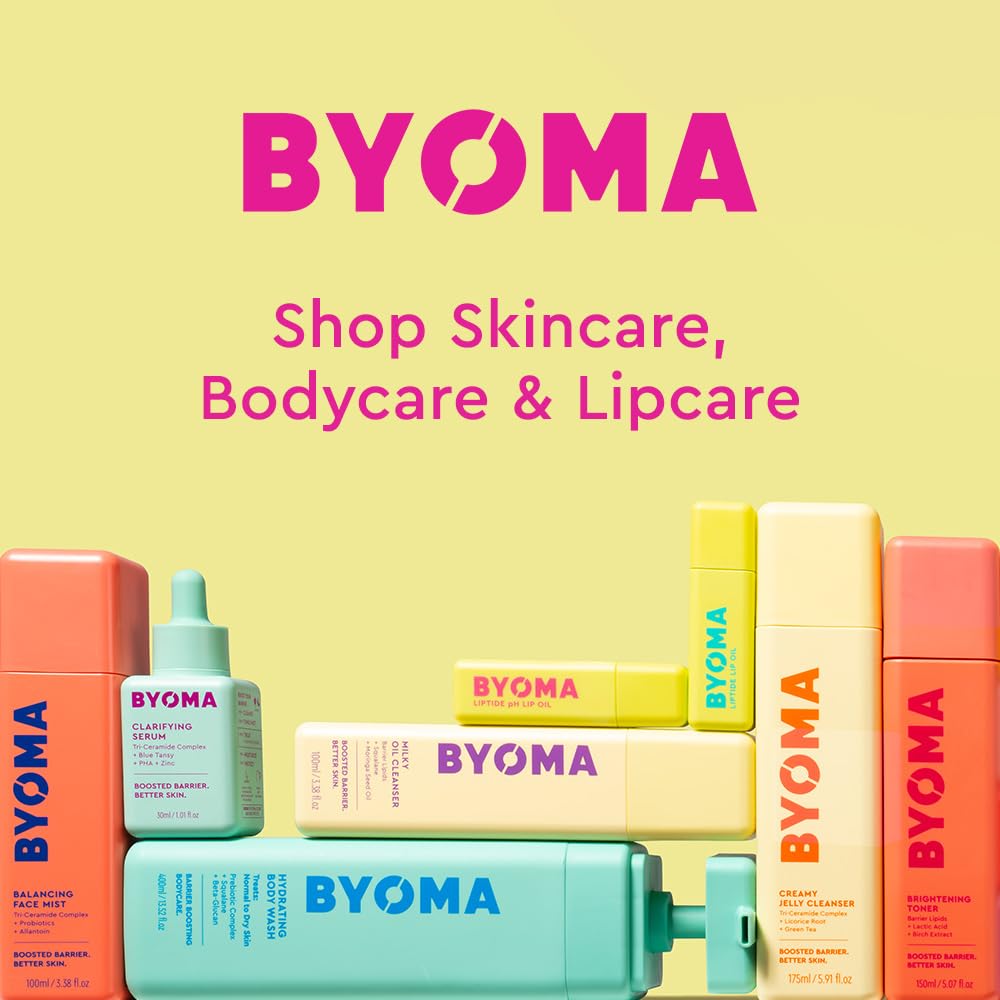 BYOMA Eye Gel - De-Puff & Brighten Under Eye Cream with Hyaluronic Acid & Vitamin C | 0.68 fl. oz