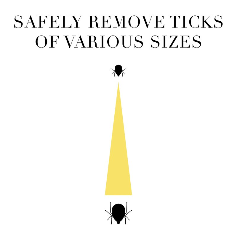 Tweezerman Pet Tick Removal Tweezer, Tick Removal Tool for Dogs and Cats