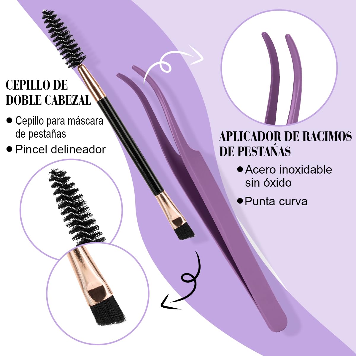 Lash Clusters Kit - 280PCS Individual Eyelash Extensions | 30D & 40D Mix for Classic Look, Waterproof Bond & Seal, DIY Home Use