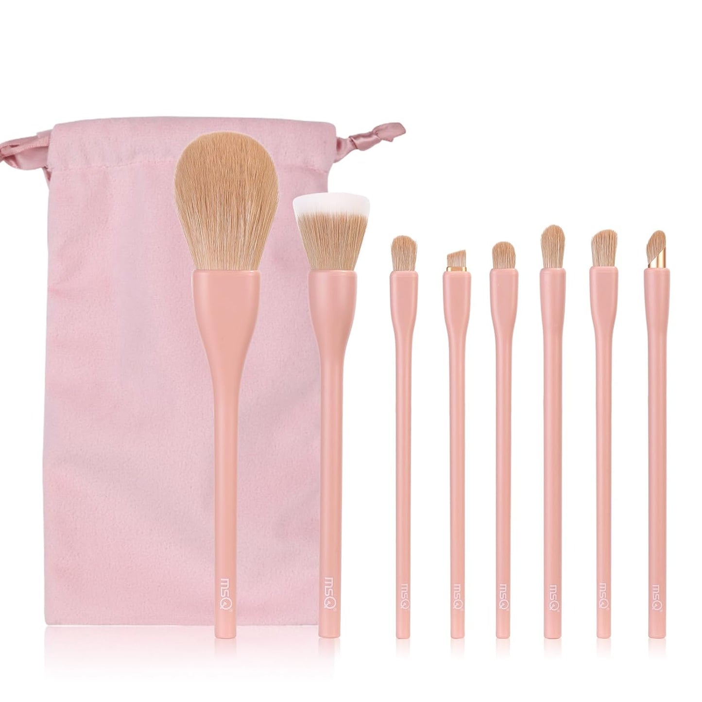 Makeup Brushes Set - 12 Premium Synthetic Hair Brushes for Foundation, Concealer, Blending, Contouring & More | Includes Carry Bag