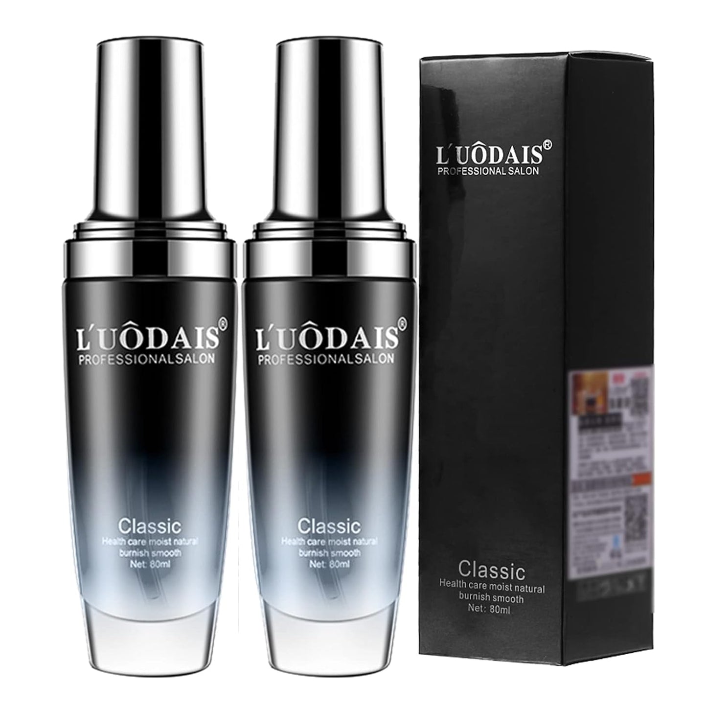 Golden Lure Pheromone Hair Oil - 80ml Leave-In Perfume Hair Serum for Frizz Control & Shine
