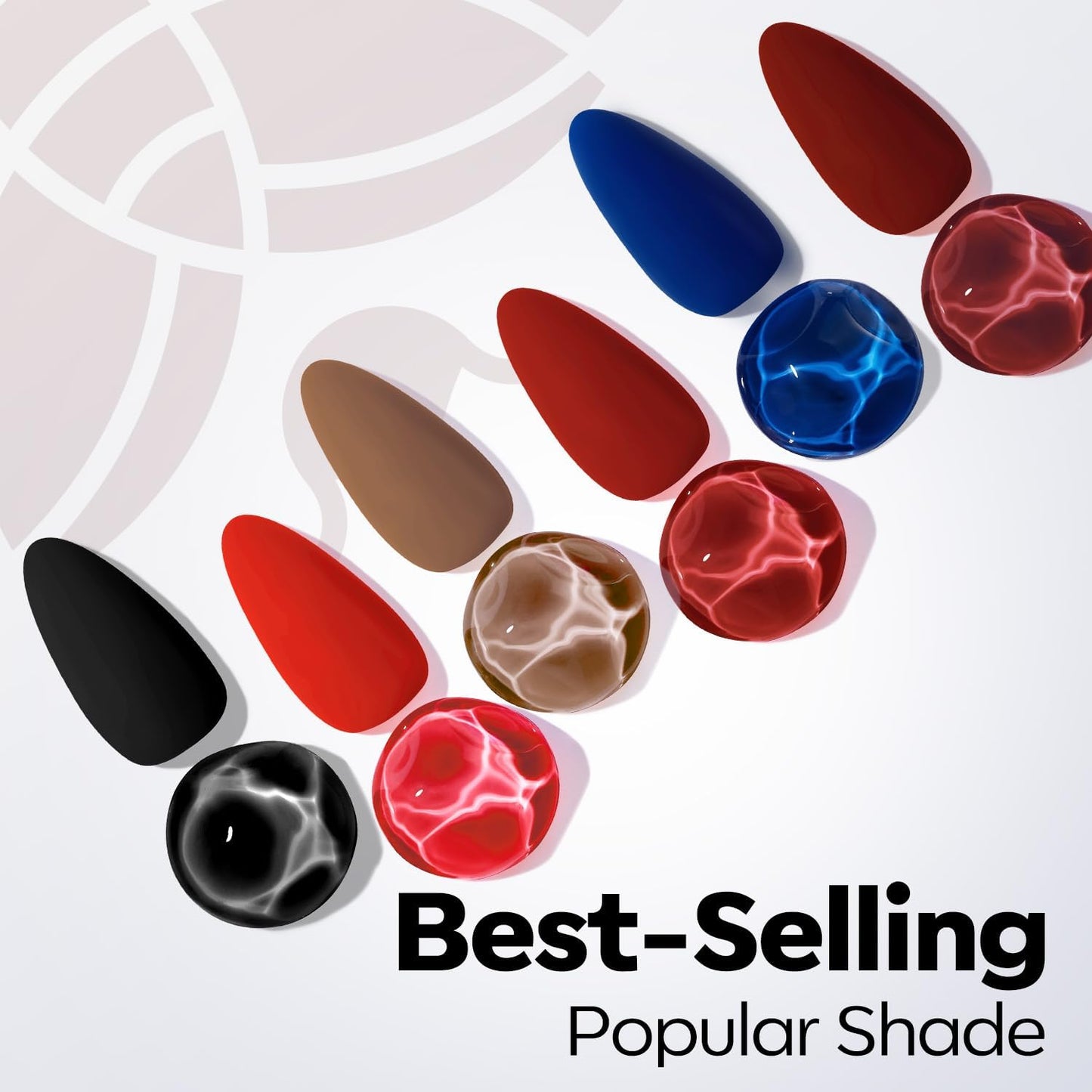 Purple Gel Nail Polish - Dark Purple Soak Off Nail Art for Valentine's Day | 15 ML