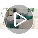 Olive Green Velvet Throw Pillow Covers 18x18 - Set of 2