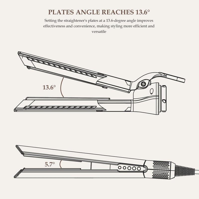 Dyson Airwrap Attachment - Airflow Nozzles for Smooth Hair Styling | Reduces Damage & Breakage