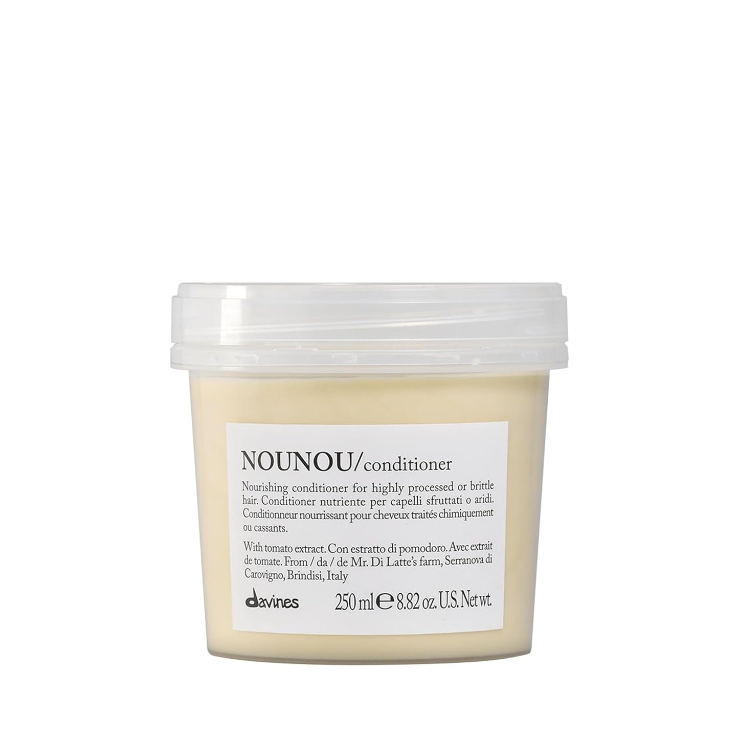 Davines Nourishing Conditioner for Damaged Hair - Restores Shine & Softness | Ideal for Processed & Brittle Hair