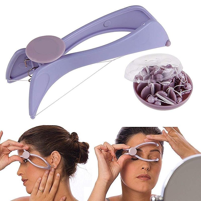 Eyebrow Face Body Hair Threading Removal System Tweezers for eyebrows, threading tool, threading machine for women, threading epilators