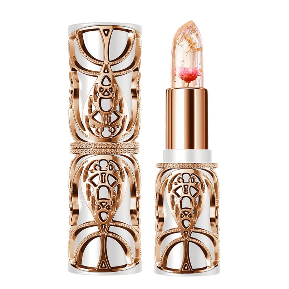 Crystal Flower Color Changing Lip Balm - Nutritious Jelly Gloss | Blue Flower