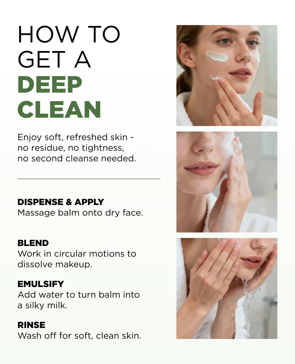 PAPHA One Shot Cleansing Balm - Korean 2-in-1 Melting Makeup Remover & Gentle Oil-to-Milk Cleanser with Papaya Enzyme | Hydrating & Smoothing (2.70 fl. oz.)