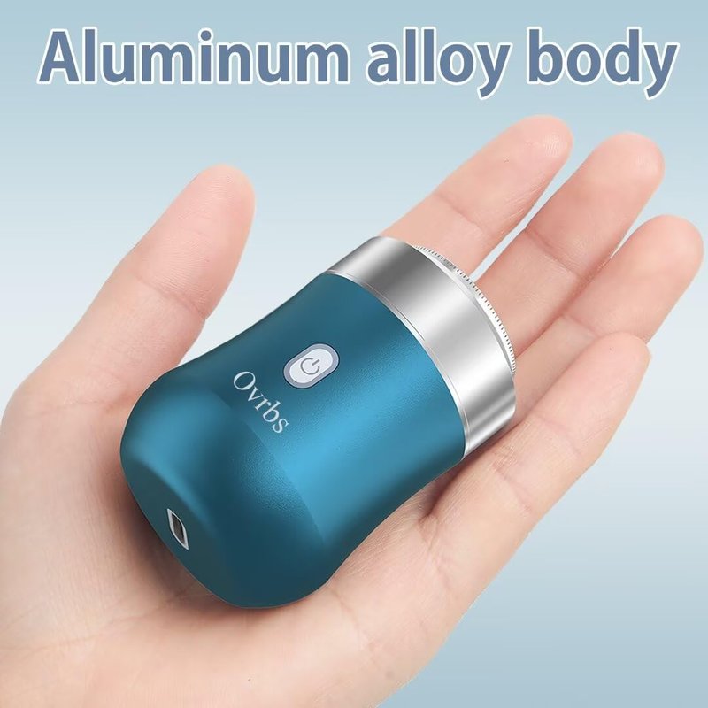 Electric Shaver,Aluminum Alloy Body,3D Floating Shaver Head,Type-C Charging,use for 45 Days,IPX7 Waterproof =