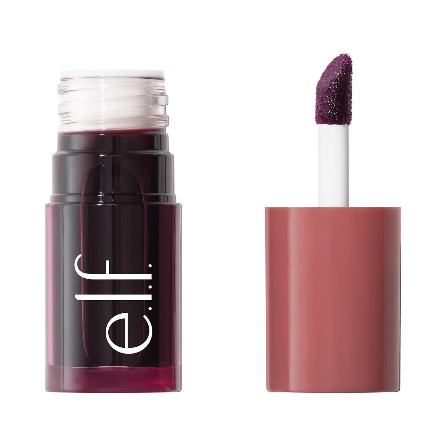 e.l.f. Sheer For It Blush Tint - Multi-Use Vegan Lip & Cheek Makeup for Natural Flush | Long-Lasting, Plums Up