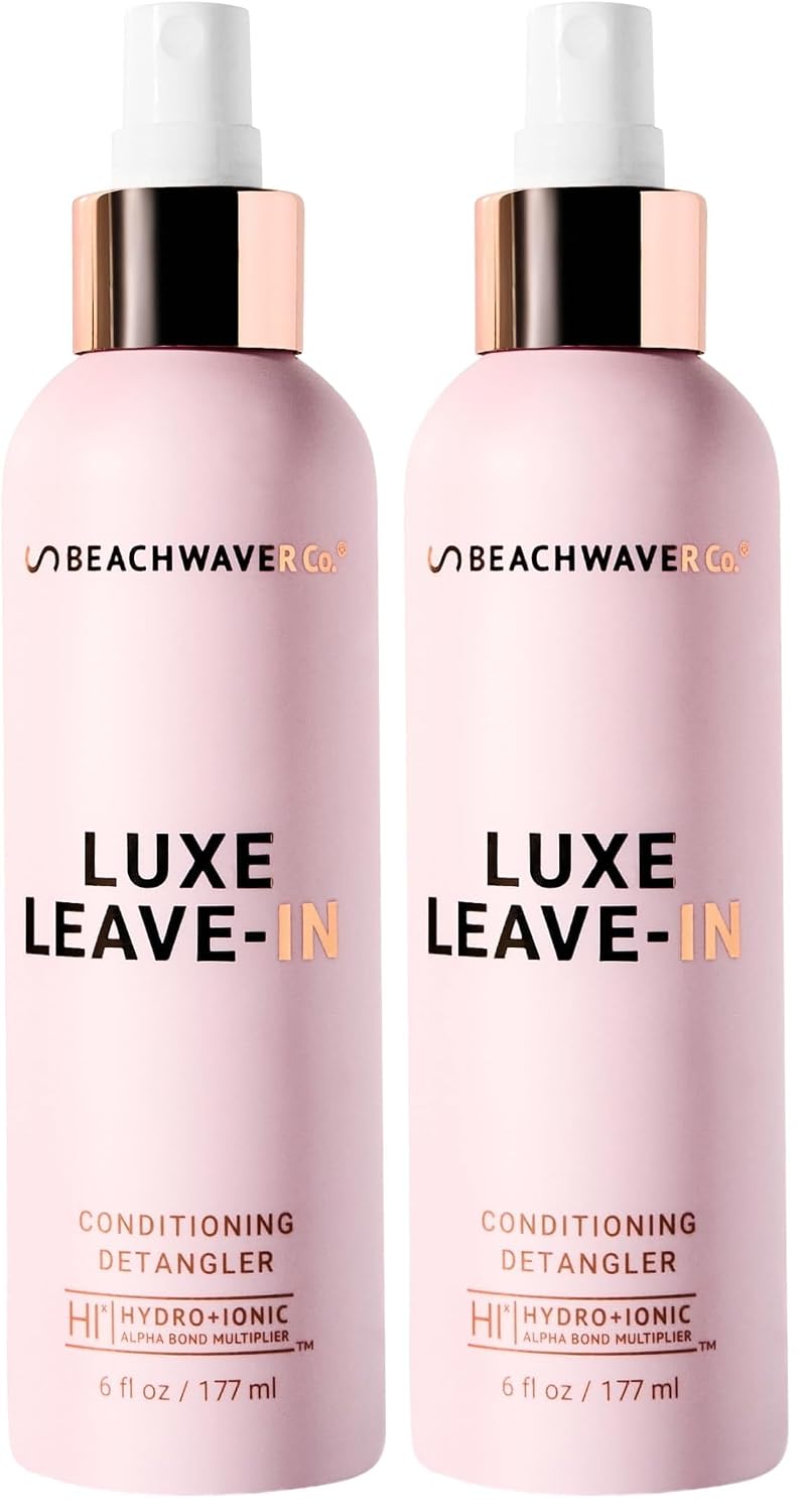 Luxe Leave-In Conditioning Detangler - Hydrate & Smooth Hair | 6 Fl Oz | Bali Beach Night Fragrance