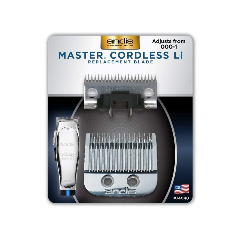 Andis Master Cordless Replacement Blade, Carbon Steel Size 000-1, 1 Count