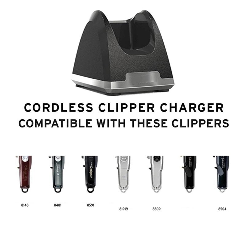 Charging Base,Charger Stand,Compatible for Wahl,Compatible for Sterling Designer,Senior Clippers,8148,8504,8509,8591,8481