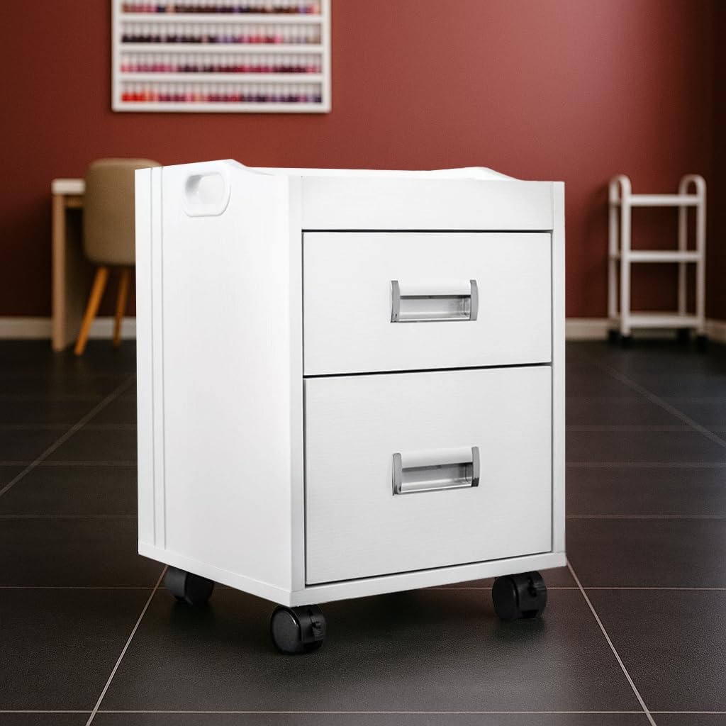 Pedicure Trolley - ALERAII Pedi Cart for Nail Salon | Mobile Nail Station Furniture