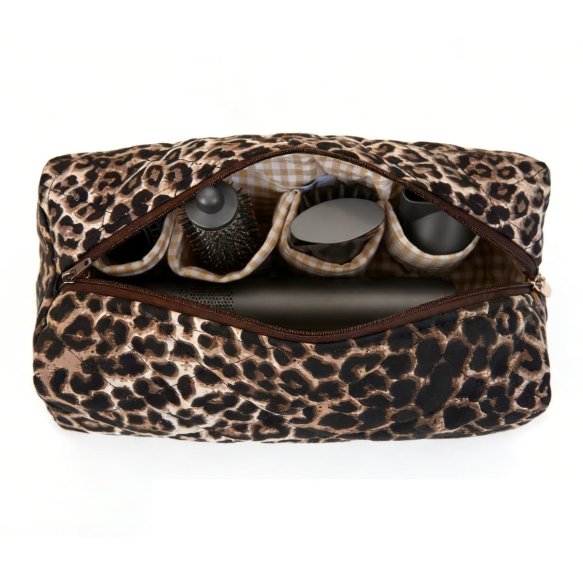 Cohawk Hair Tools Travel Bag Cute Floral Travel Case Hair Dryer Bag Compatible for Dyson Airwrap and Shark Flexstyle