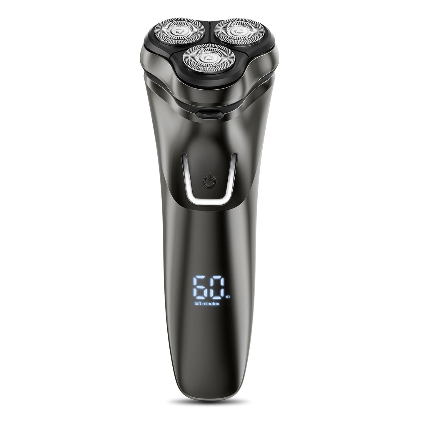 Rotary Electric Shaver for Men: Cordless Wet/Dry Razor