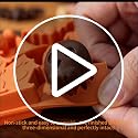 Halloween Silicone Molds - 10 Cavity Chocolate & Candy Molds