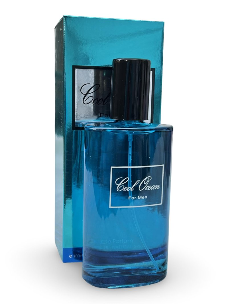 Secret Plus Cool Ocean for Men Eau de Parfum, 3.4 Fl Oz, Sea Water, Lavender, Mint Fragrance