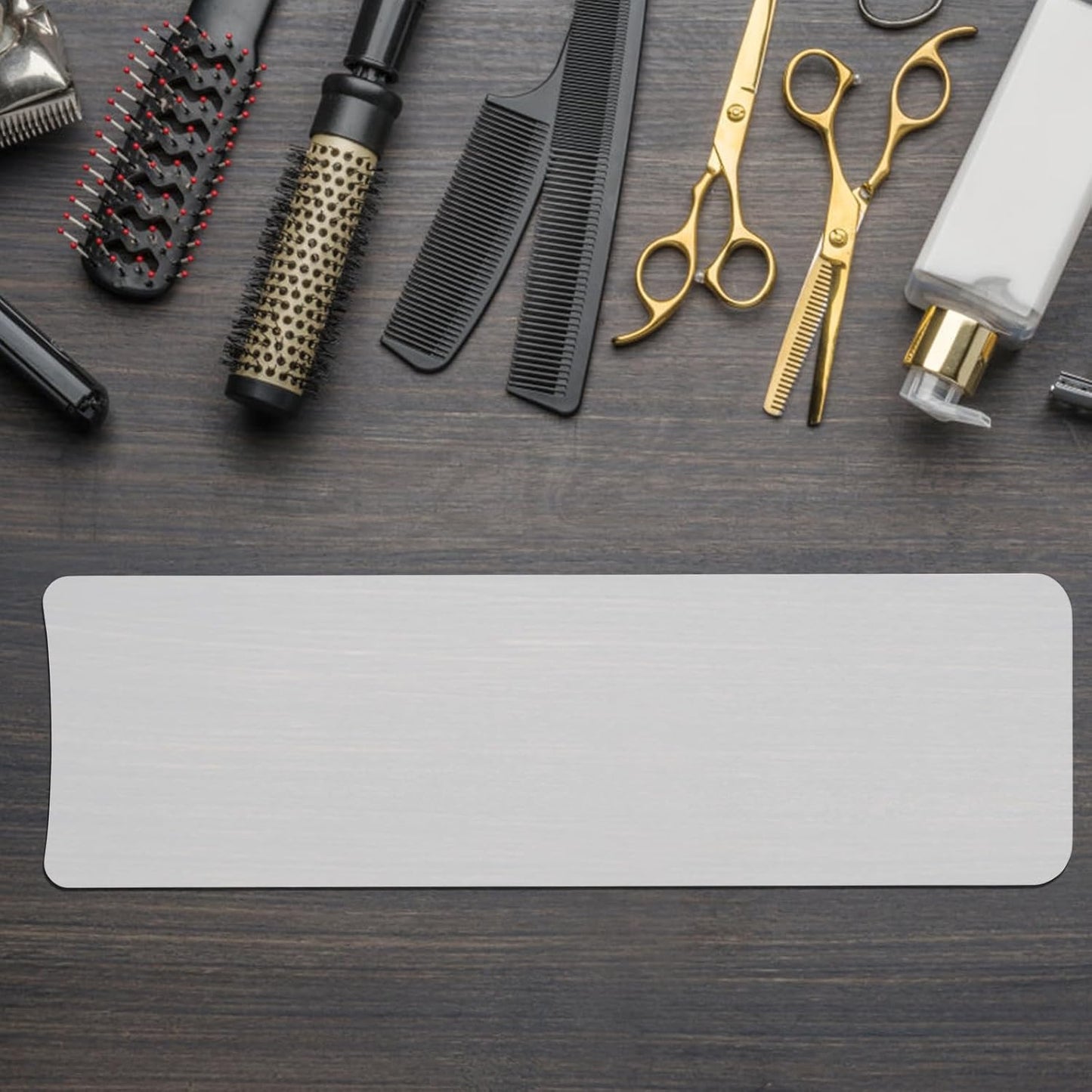 Clear Hair Highlight Board - 2Pcs 15.7 x 4.7 Inch Dye Paddle for Balayage & Foiling | Transparent Salon Coloring Tools
