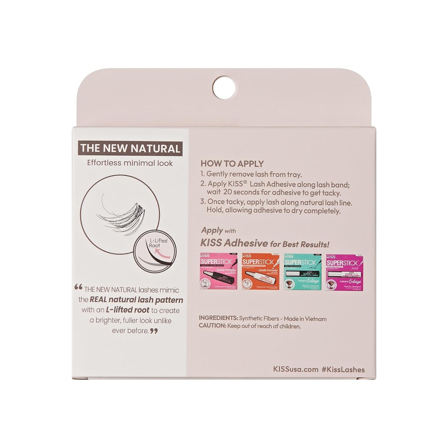 False Eyelashes - Nude Blazer Cluster Trio, 8mm-14mm | 60 Easy-to-Apply, Reusable Clusters
