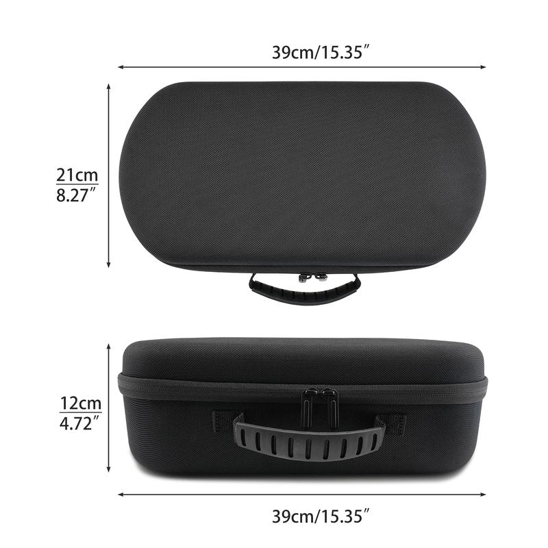 XINGFUDAO Carrying Case Compatible with Dyson Supersonic Nural and Supersonic R, Hard Travel Case for Hair Dryer, Black