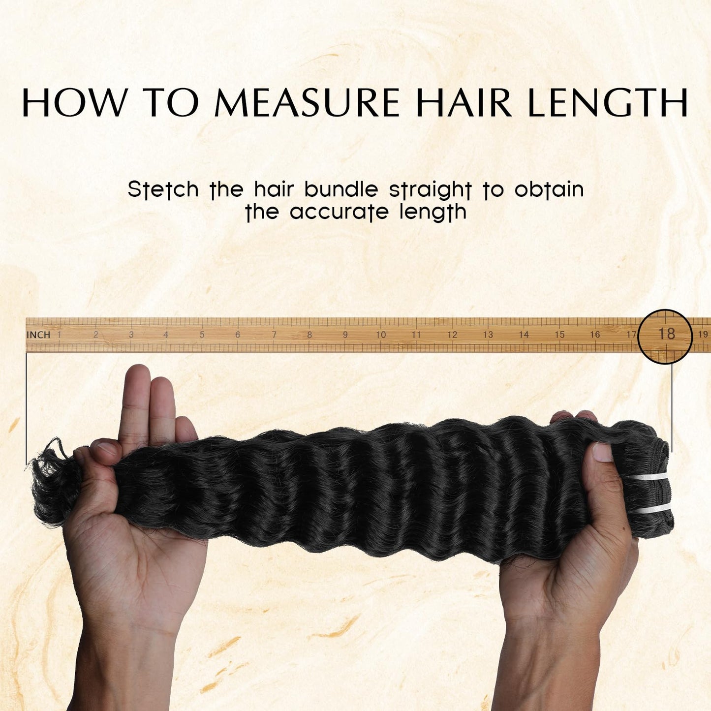 WEQUEEN Human Hair Bundles Deep Wave 16A Brazilian Virgin Hair 16 18 20 Inch, Wet And Wavy Bundles, Flip Over Quick Weave 3 Bundles for Women