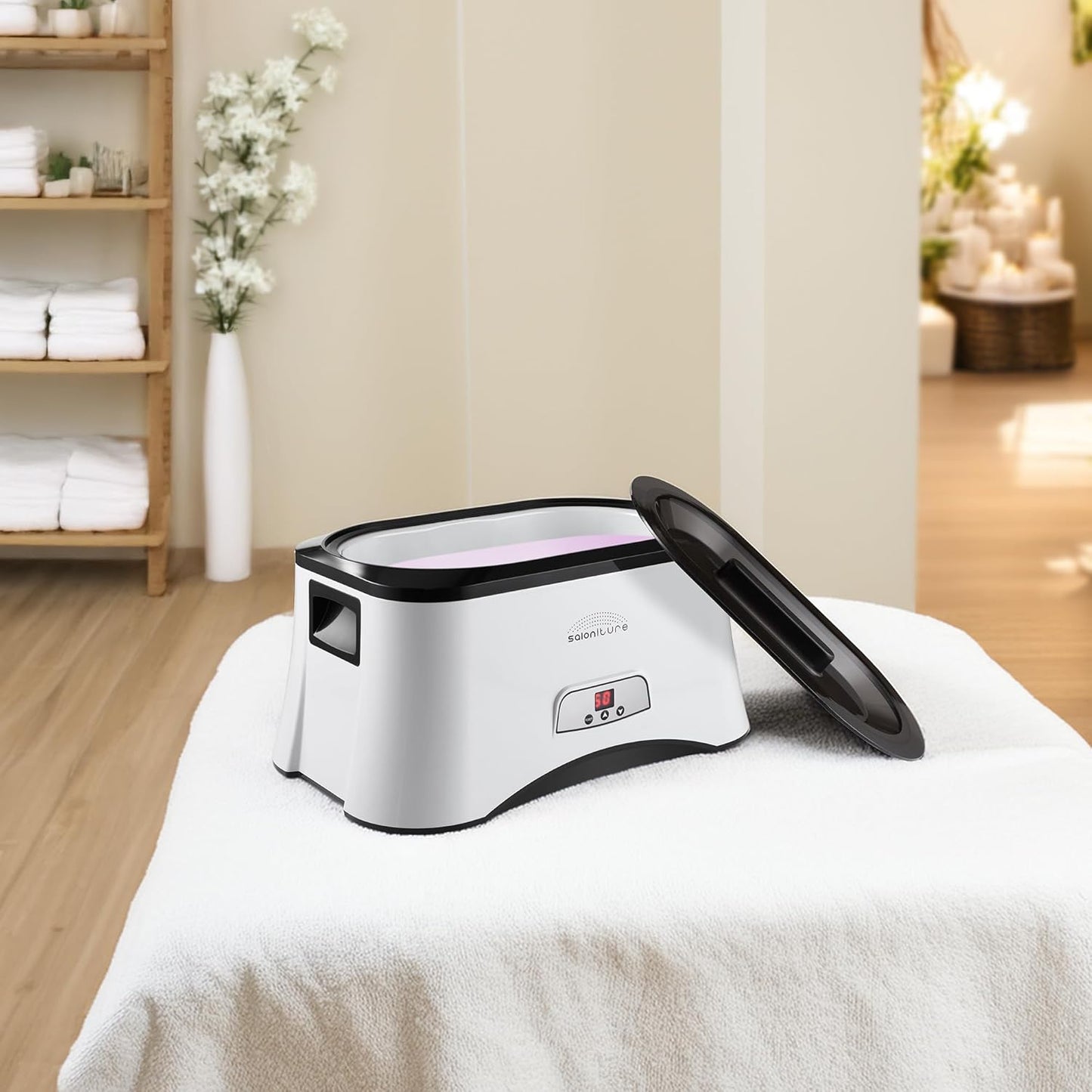 Paraffin Bath Spa - Portable Electric Wax Warmer for Hands & Feet | Home Spa Treatment