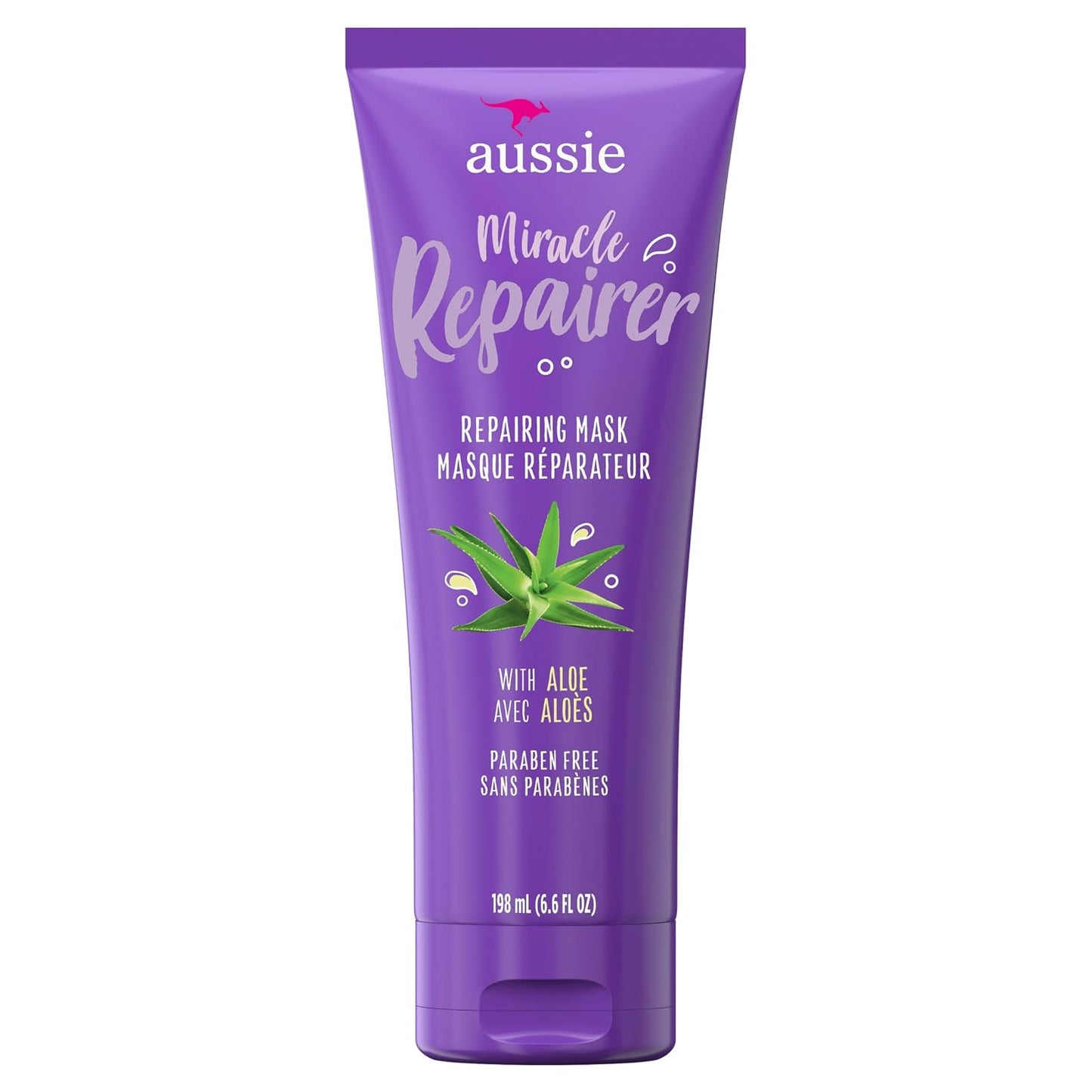 Aussie Miracle Repairer Hair Mask - Deep Conditioning Treatment for Damaged Hair | 8.8 oz