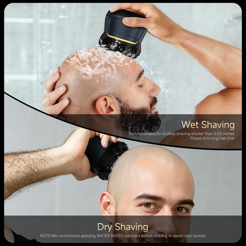 likefun Men Head shavers,Electric Razors (Royal Blue)