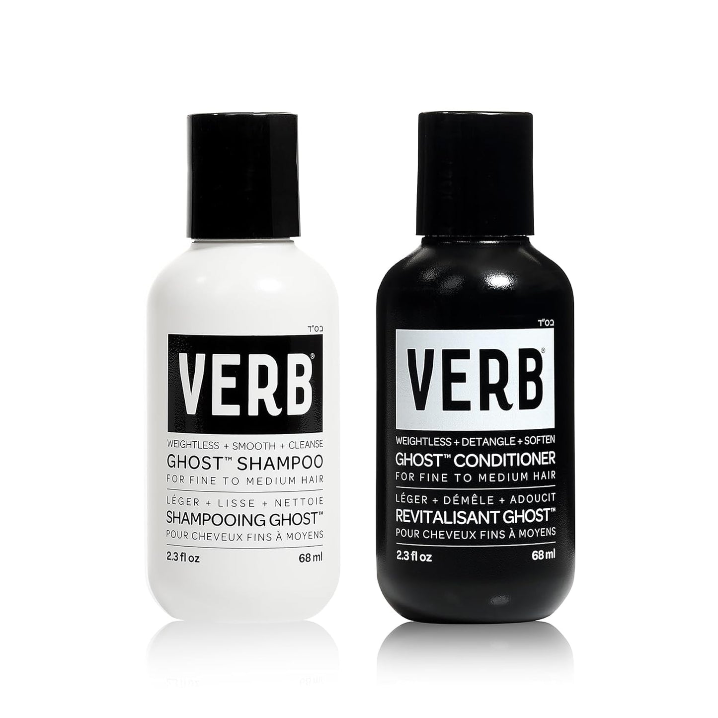Ghost Shampoo & Conditioner Duo Set | Moringa Oil Infused for Fine, Weighed Down Hair - Vegan, Paraben-Free