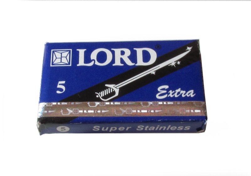 Lord Extra Double Edge Safety Razor Blades, 100 blades (20x5)