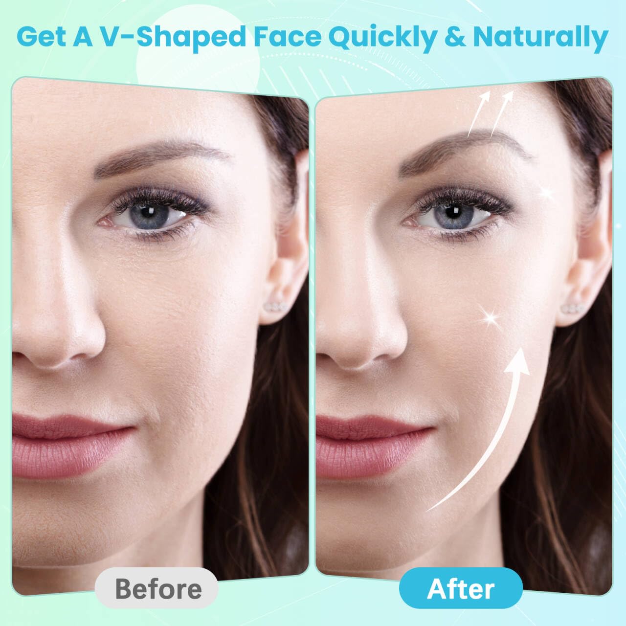 Face Lift Tape,Face Neck Tape Lifting Invisible,168 pcs Instant Facelift Tape for Facial,Turkey Neck Jowls,Eyes Loose Skin,Double Chin,Wrinkles,Sagging Skin Tightening,V-Edge Face Necks Less Strip