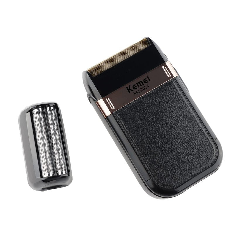 KEMEI Men's Electric Razor Waterproof Reciprocating Razor Cordless Precision Beard Trimmer Twin Blade USB Rechargeable Grooming Razors,Shaving & Hair Removal Products, KM-2024