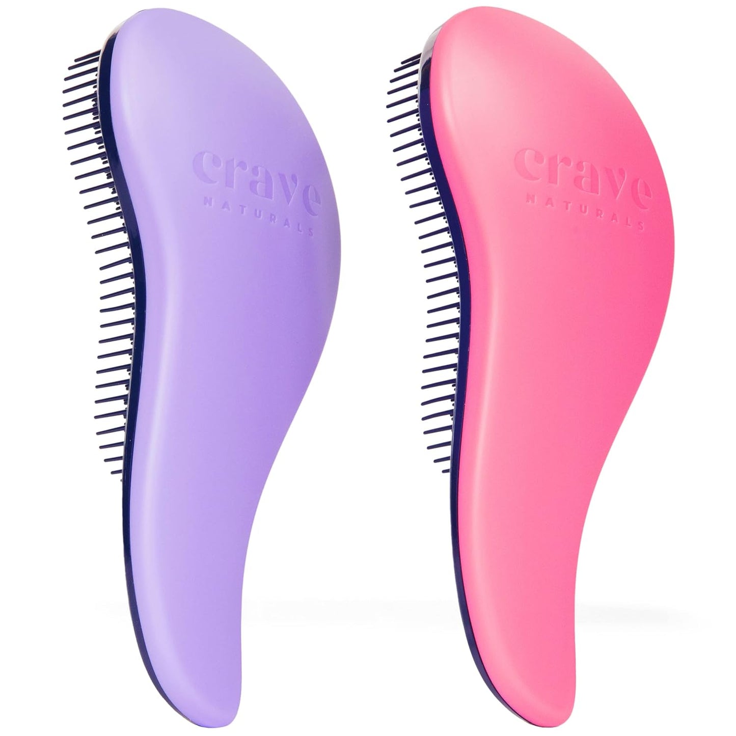 Glide Thru Detangling Hairbrush - Effortlessly Untangles Wet, Dry & Damaged Hair | Gentle Styling Tool for All Ages - 7.5 x 3 in, Turquoise
