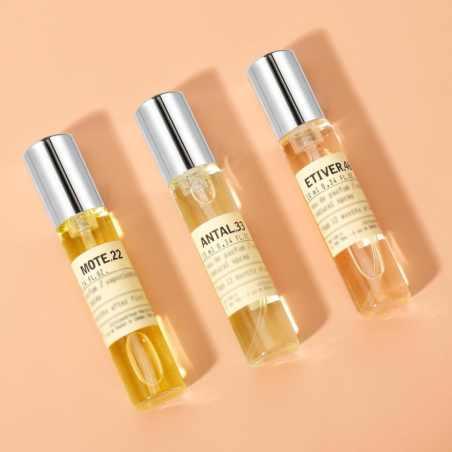 Mini Perfume Sampler Set - 3x10ml Sandalwood, Jasmine Citrus & Neroli Fragrances
