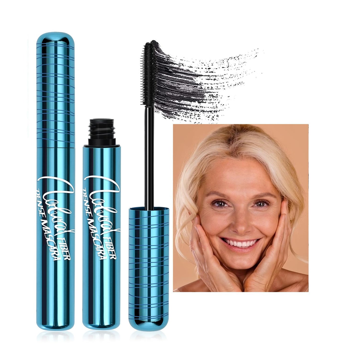 Bubble Mascara - Lightweight Volumizing Formula for Fluffy, Lifted Lashes | Jet Black, Smudge-Proof, Long-Lasting