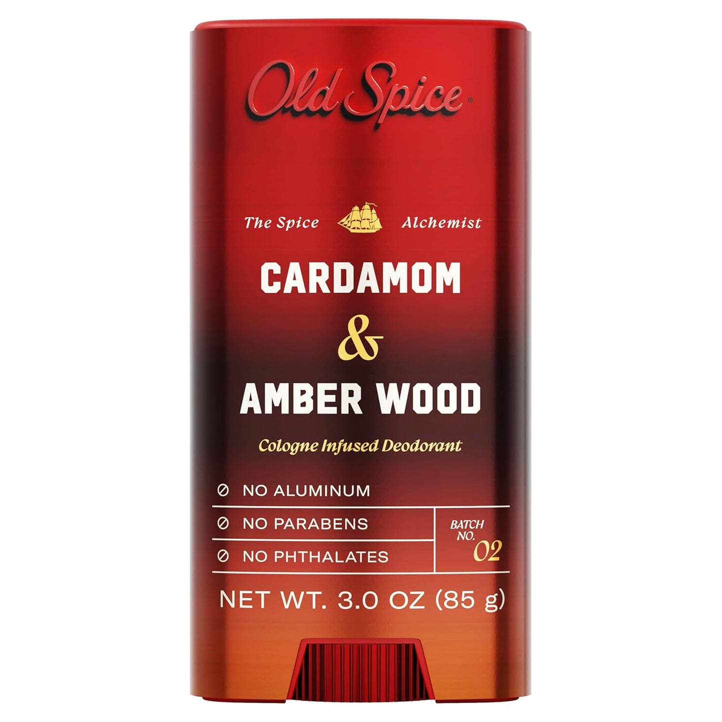 Old Spice Aluminum-Free Deodorant for Men | Cashmere & Vanilla Wood Scent, 3 oz - 24/7 Cologne Infused Formula