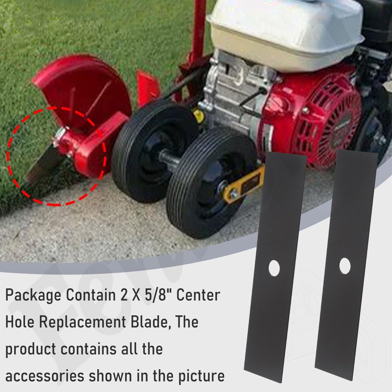Fennoral 2 Pack 781-0748-0637 5/8" Center Hole Replacement Blade Compatible with MTD Troy-Bilt 781-0748 981-0748 40-009 490-105-M017, TB554, TEB515