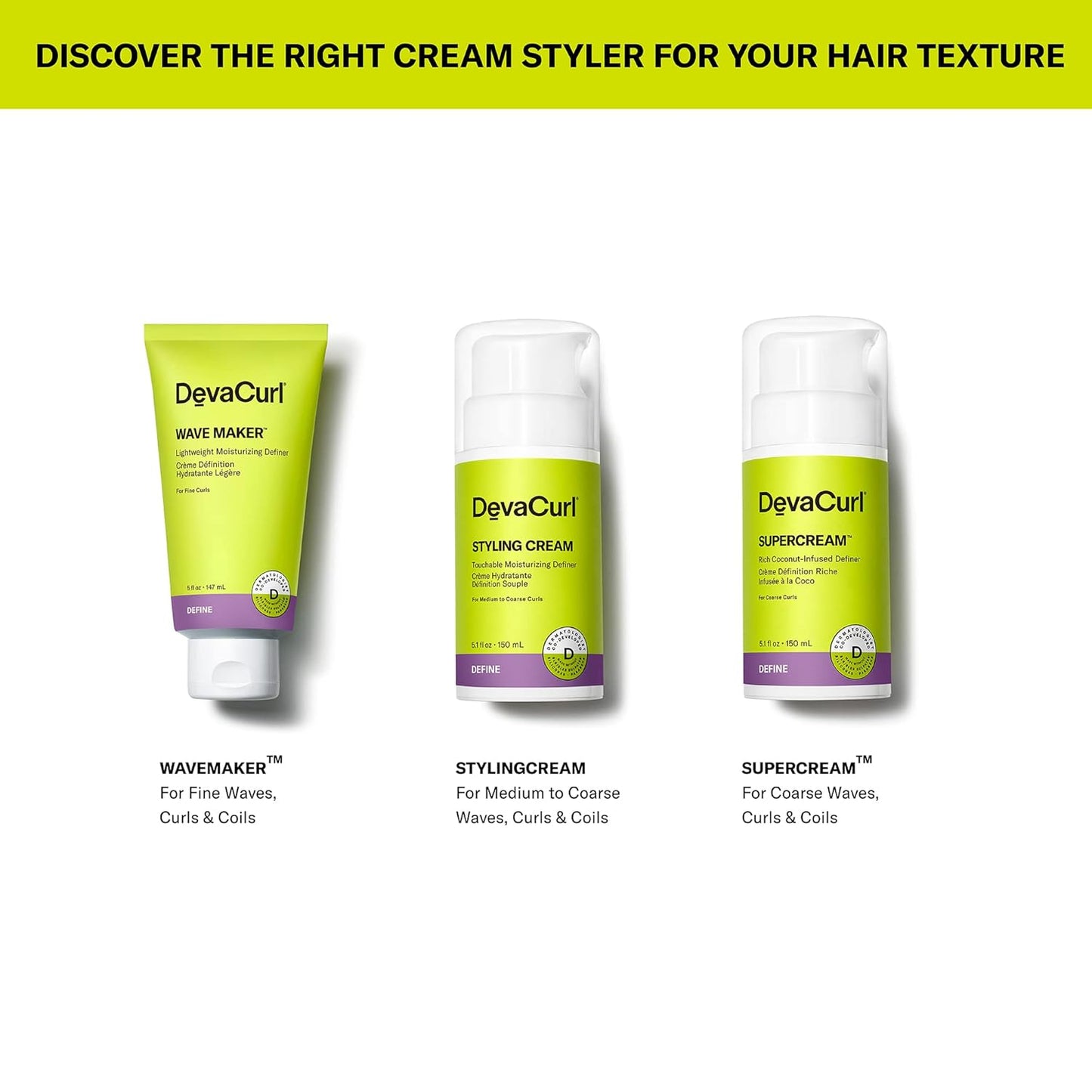 DevaCurl Wave Maker - Lightweight Moisturizing Hair Definer | 3 Fl. Oz.