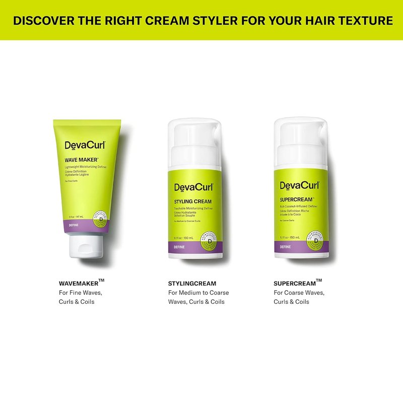 DevaCurl Wave Maker - Lightweight Moisturizing Hair Definer | 3 Fl. Oz.