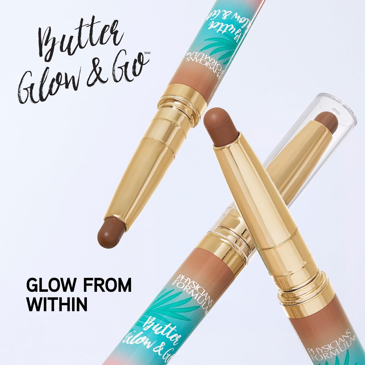 Butter Glow & Go Contour Stick - Easy Application for Instant Definition | Luxuriously Nourishing, Medium to Deep