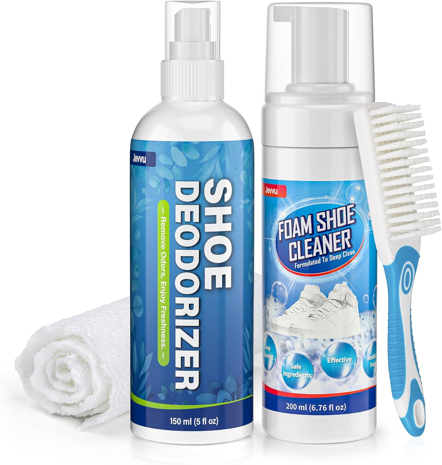 Shoe Cleaner Foam - Effective Sneaker Stain Remover | Complete Cleaning Kit for White Shoes