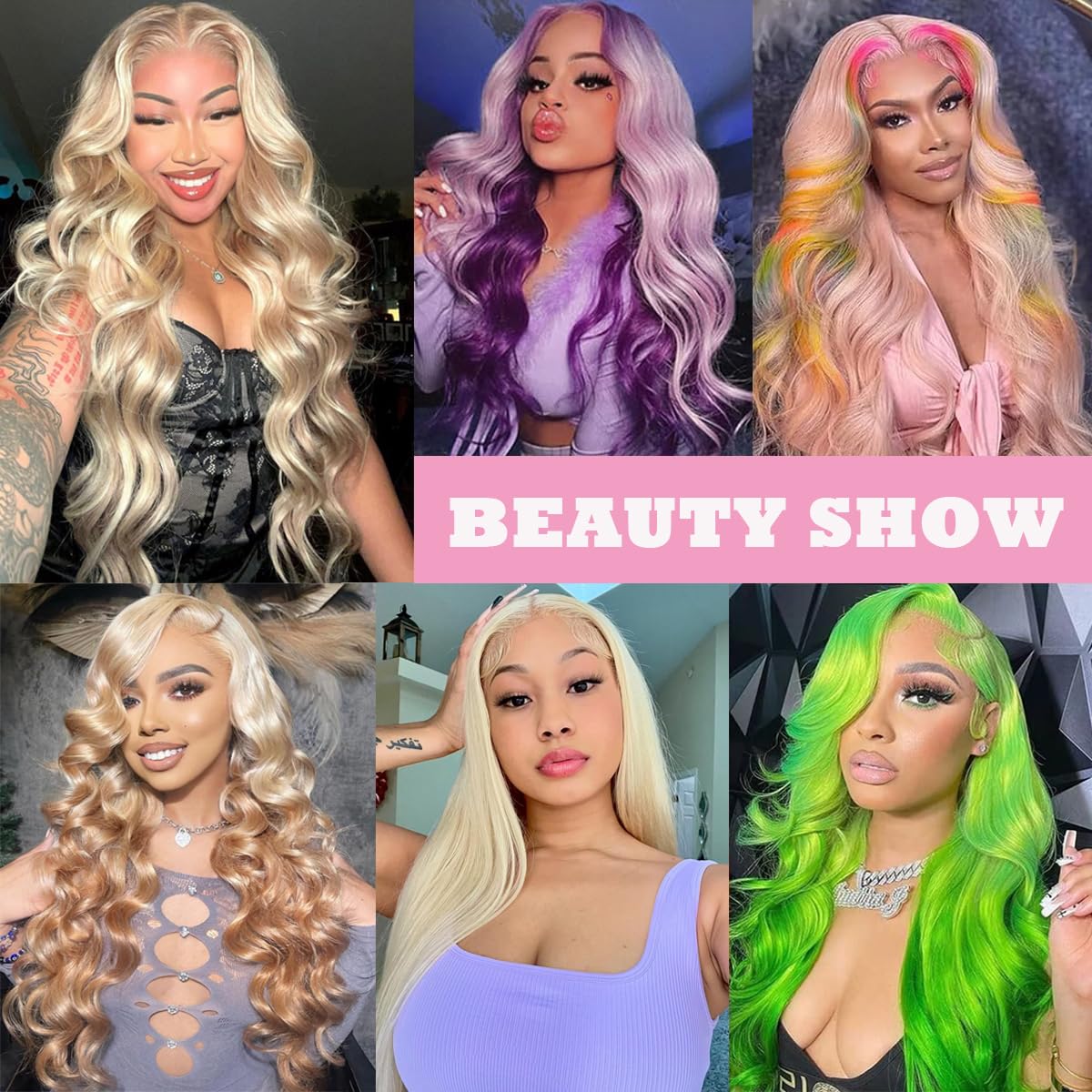 Blonde Bundle Human Hair Body Weave 613 Bundles 24 Inch 100% Unprocessed Brazilian Virgin Remy Sew In Hair Extensions 100g Full and Thick Can Be Dyed Or Restyled