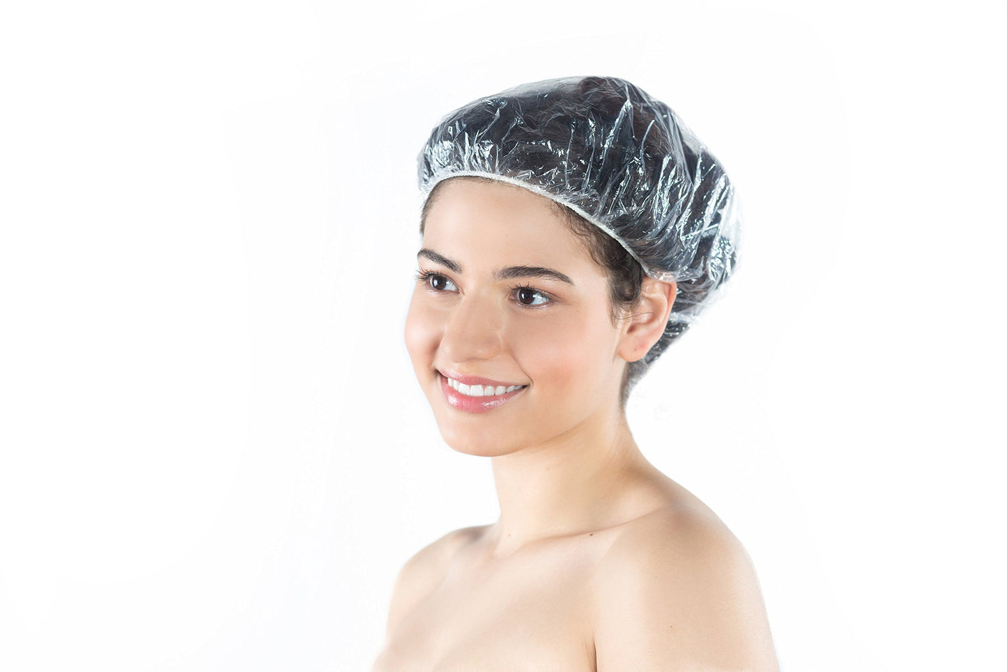 Diane Disposable Clear Processing Hair Caps, For Salons, DIY, Conditioning, Dyeing, Hair Treatments (100 Count (Pack of 1))