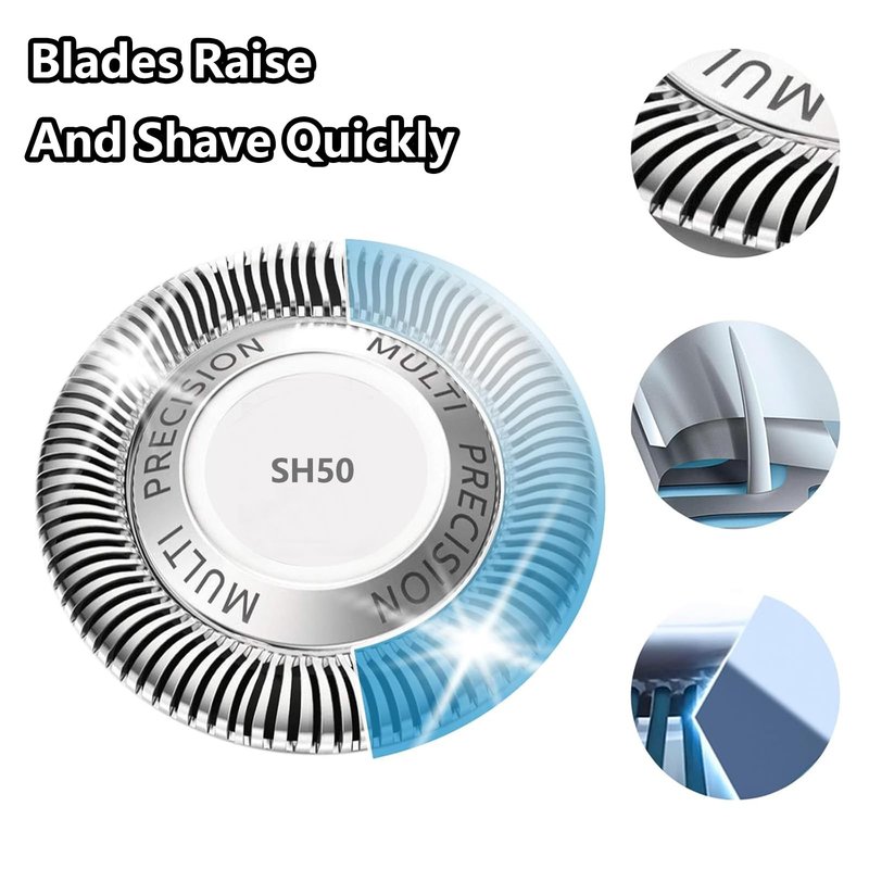 SH50/52 Replacement Head Compatible With Norelco 5000 Series Electric Shavers, Sh50 Replacement Head Compatible With Norelco Shaver S5000 S5070 S5110 S5110 S5080 S5420 S5100 Heads,1Pack