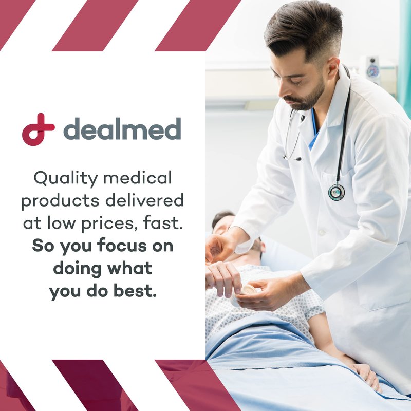 Dealmed Hydrogen Peroxide 3% USP | Made in USA | First Aid Antiseptic | 16 fl. oz. (1)