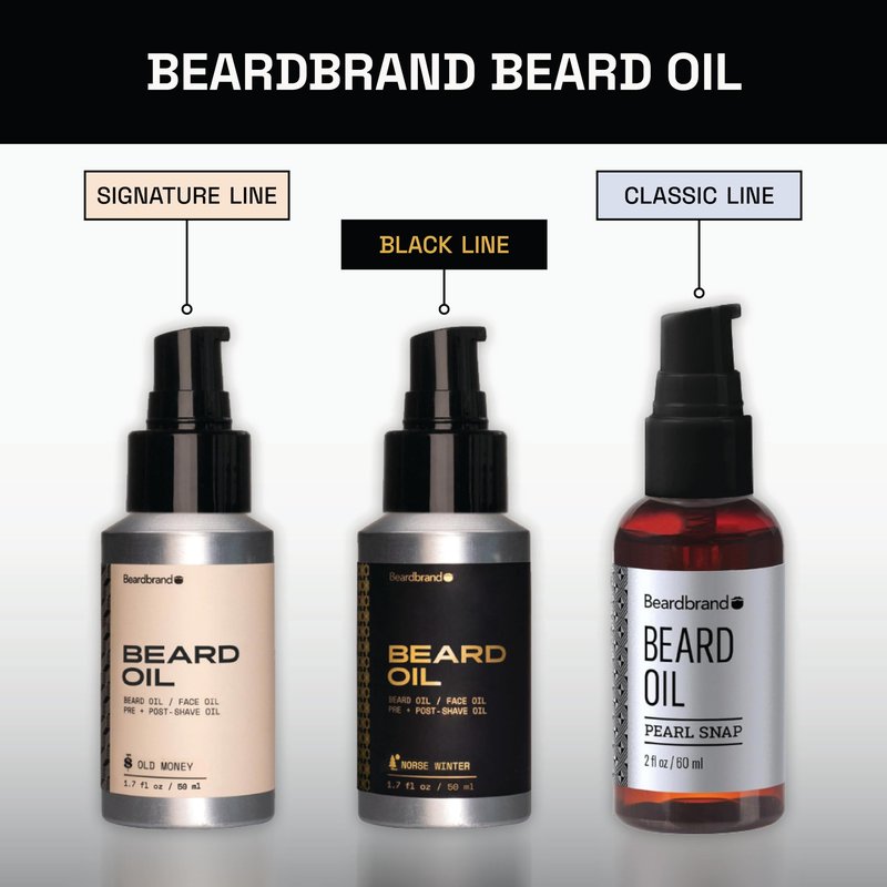 Beardbrand Men's Beard Oil & Face Moisturizer with Jojoba Oil - Softens Stubble, Soothes Dry Skin - Sandalwood & Cedar Scented Beard Oil for Men - 2 fl oz
