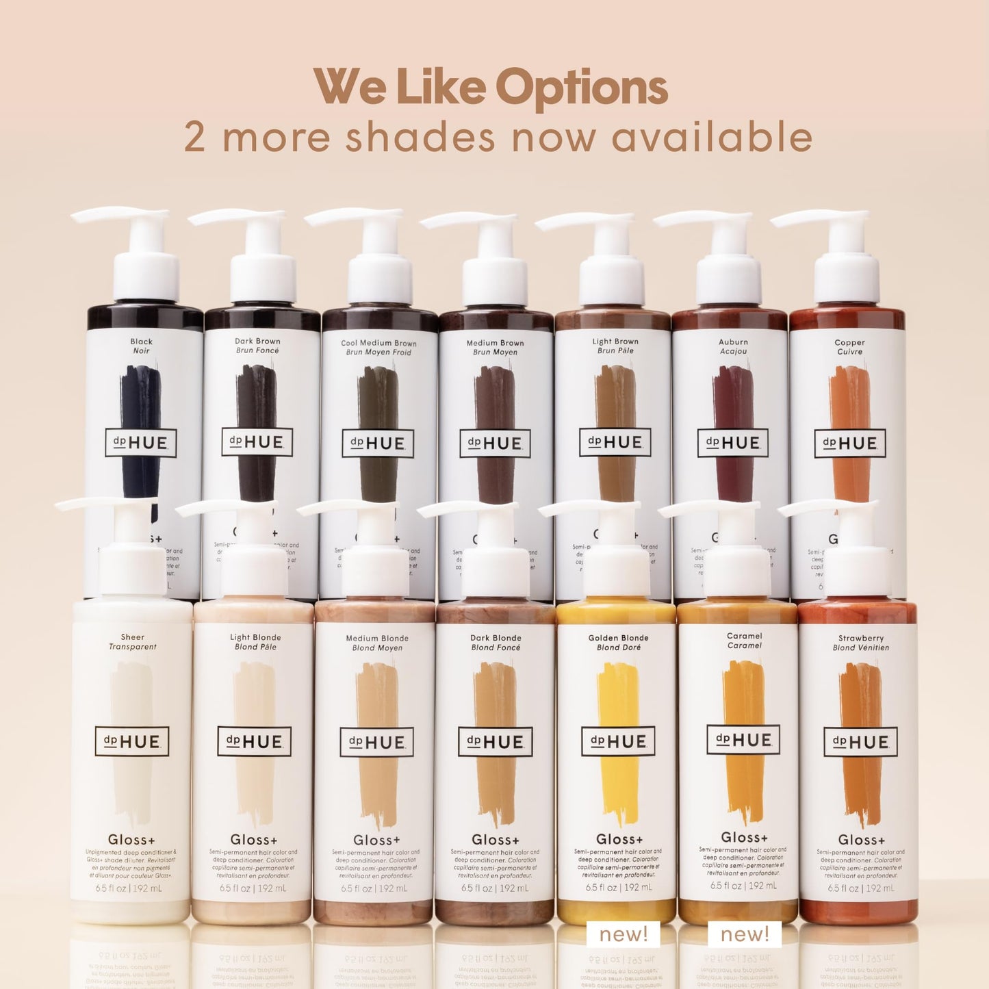 dpHUE Gloss+, Caramel - Boosts Fading & Faded Hair Color - 8-12 Applications per Bottle - Lasts Up to 8 Washes